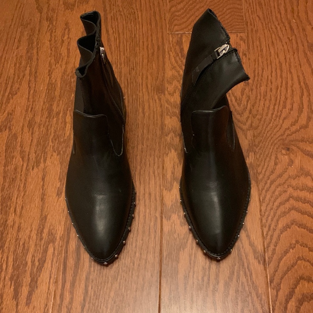 Cute black ankle boots